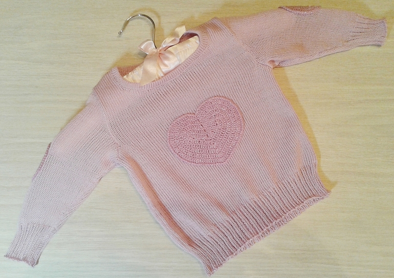 Свитерок "Мамино сердце"