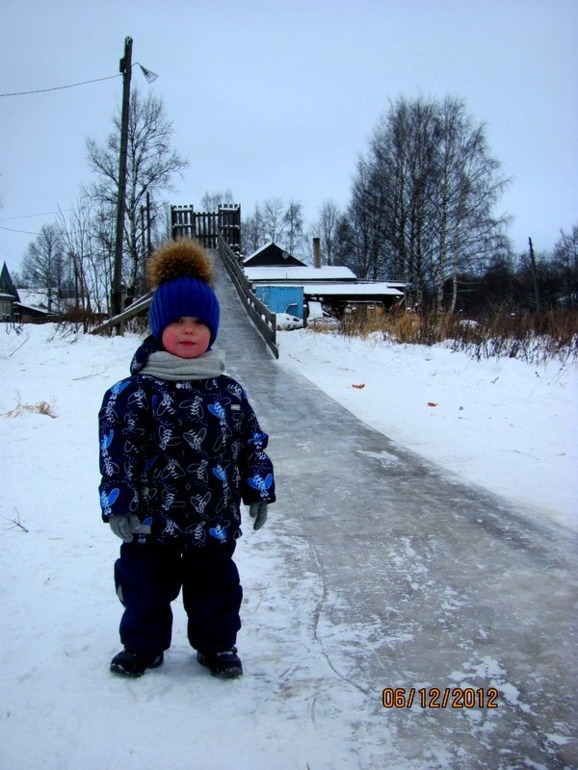 Миша и горка