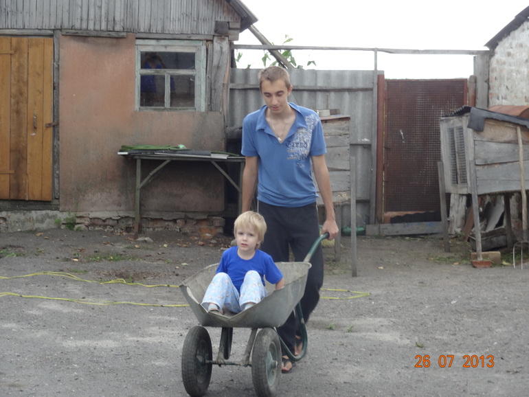 Наш отпуск в Октябрьском Курской обл.