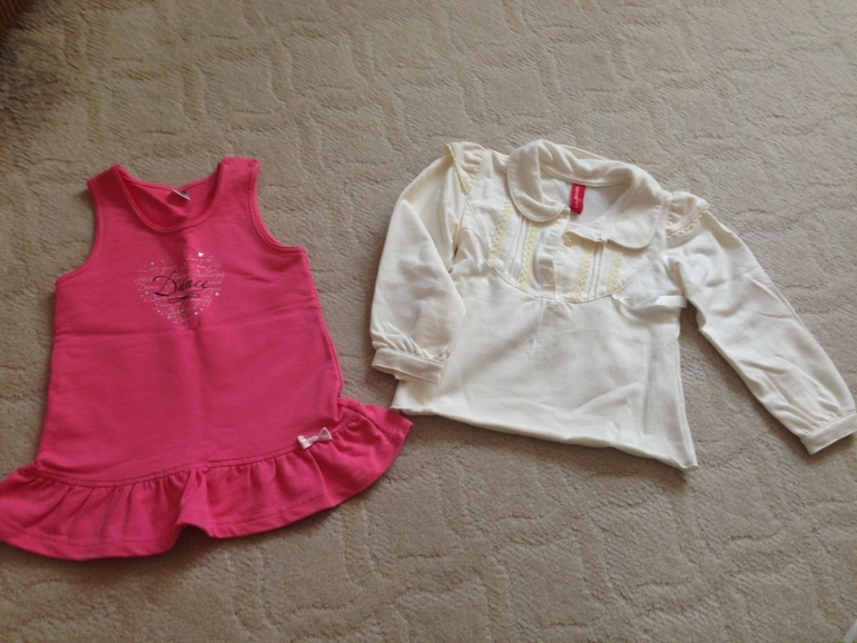 Одежда для девочки боди, клатье, костюмчики, водолажки, ромперы,пижамки, джинсовый комбез от 100р.