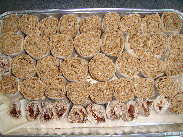 Сладкие рулеты