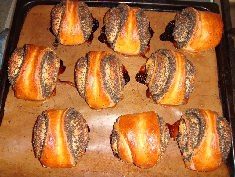 Сладкие рулеты