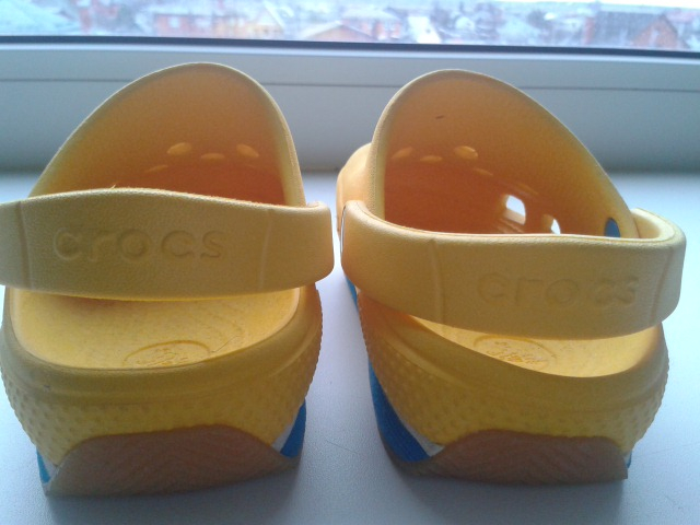 Кроксы р. 6/7.Состояние новых,800рубл.