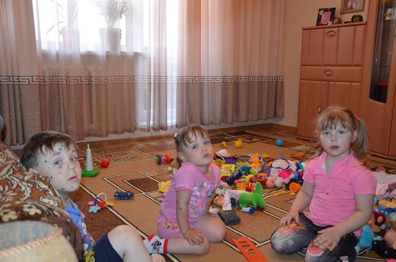 История ветрянки. Гордей.