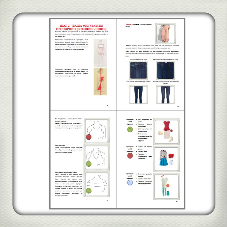 Индивидуальные консультации по созданию персонального стиля