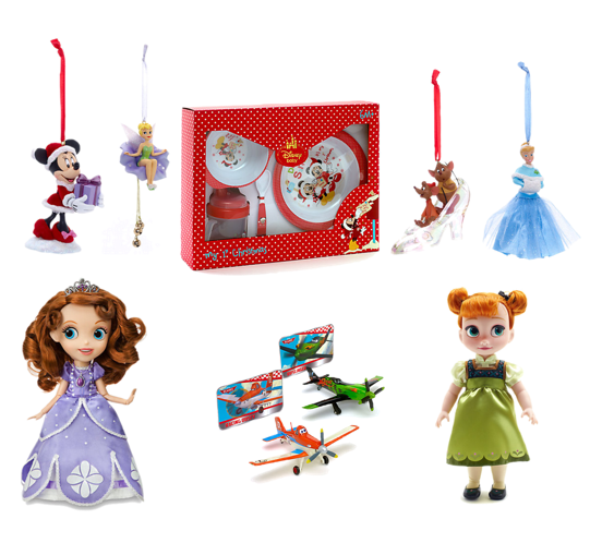 Подарки к Новому году из мира Дисней