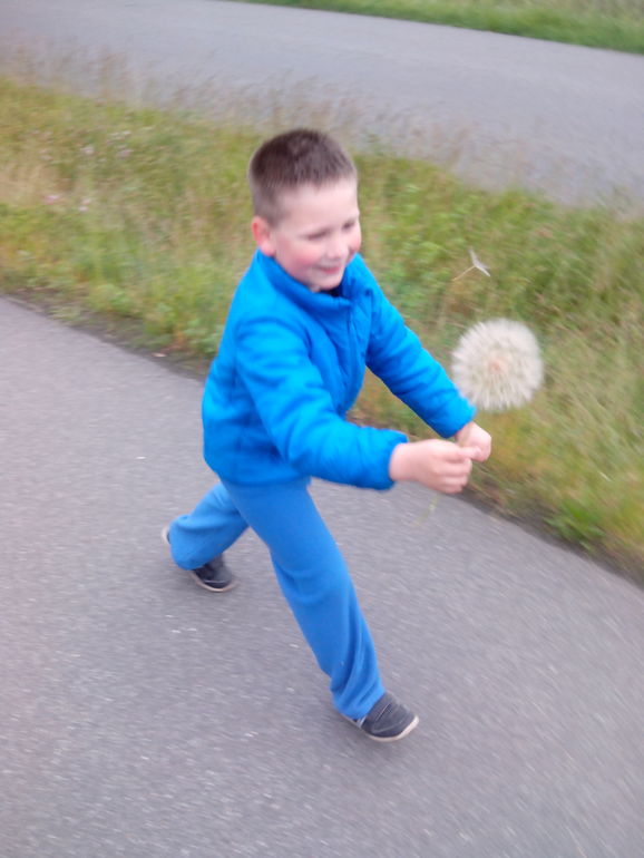 Вчера немного погуляли.