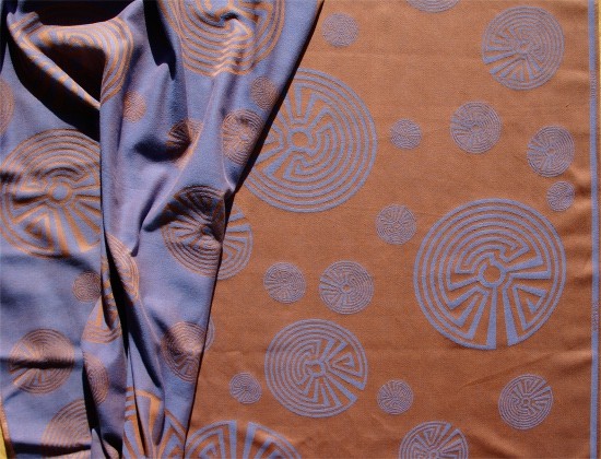 Продаю Didymos Лабиринты Корица-Лаванда 100% хлопок размер 5