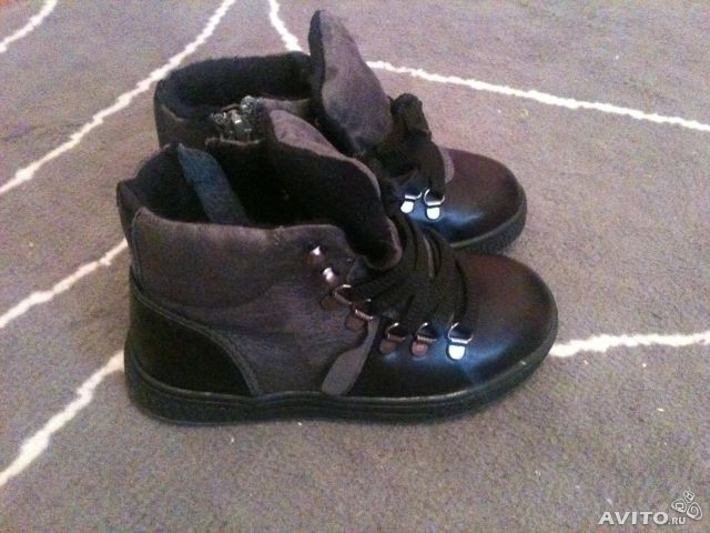 Новые ботинки на мальчика