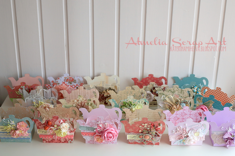 Коробочки для чайных пакетиков