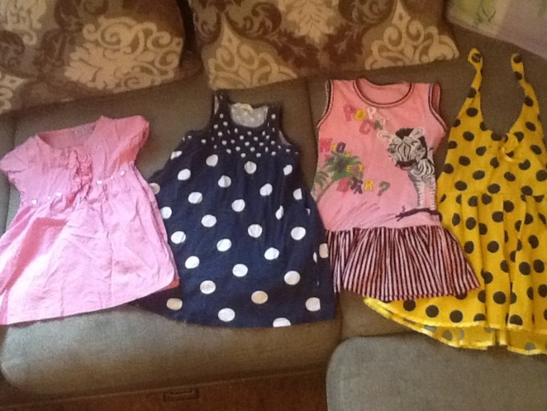 Одежка от моей девочки, от года до 4, БУ