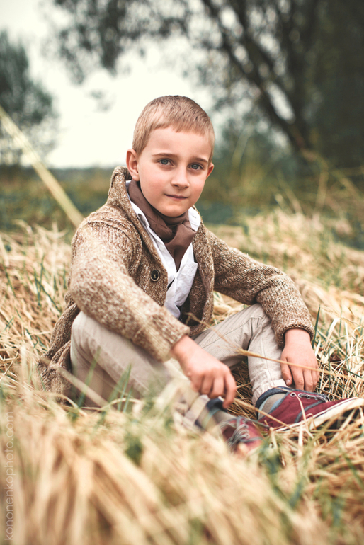 Детская фотосессия "On location". Пашка))