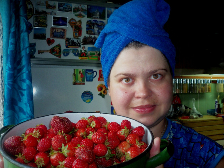 Клубничный разгруз