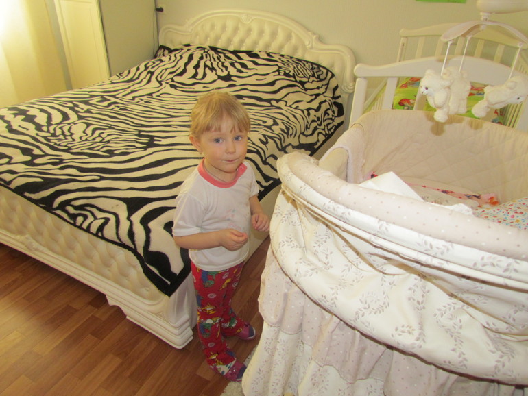 Лизочке 3 недельки!