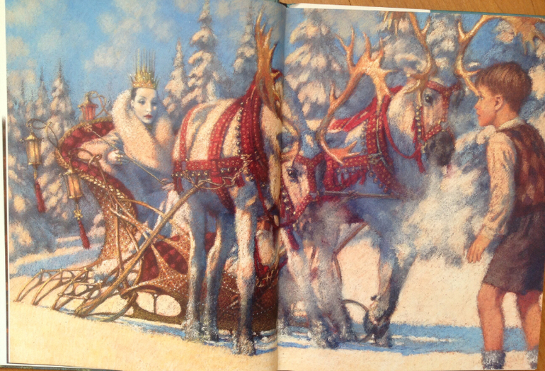 Лев, Колдунья и Платяной шкаф в илл. Бирмингема