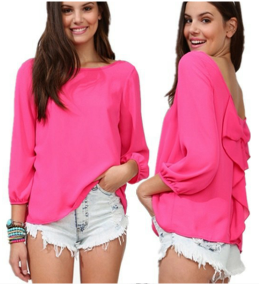 шифоновые блузки с бантами, цена 450 руб! сразу на ваш адрес!