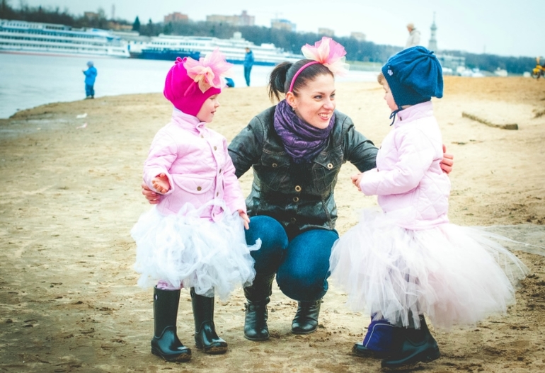 Наша первая фотосессия.