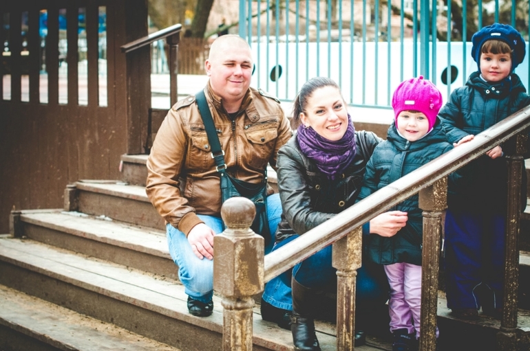 Наша первая фотосессия.