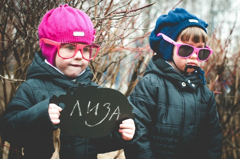 Наша первая фотосессия.