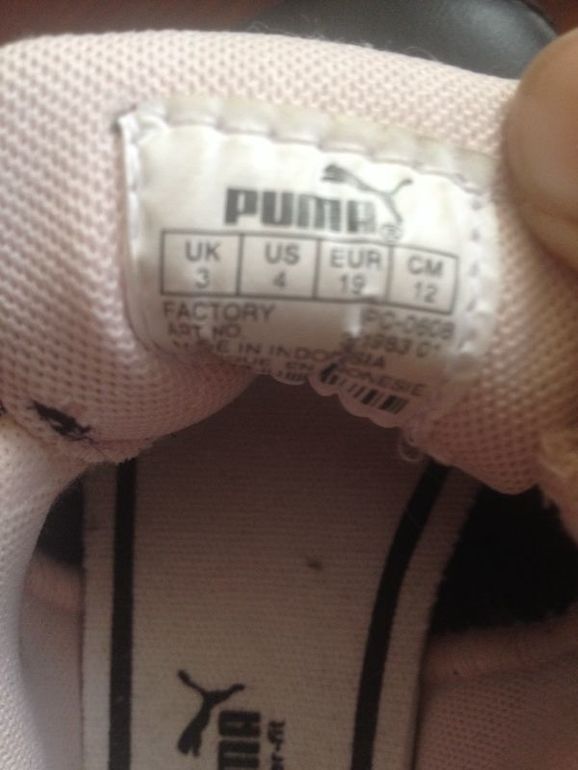 Новые кроссовки PUMA покупали в Германии 800 руб