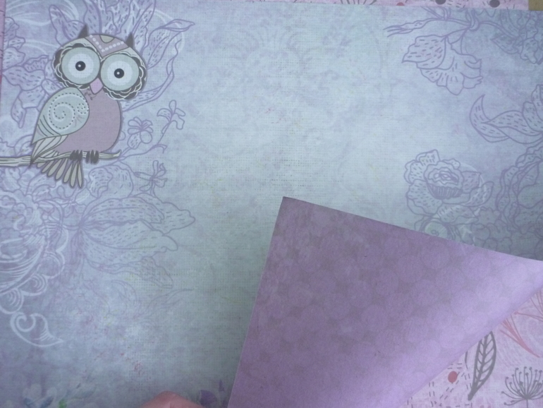 Наборы бумаги с совами