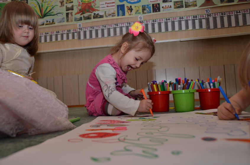Рисование для начинающих, постановка руки в 3 года