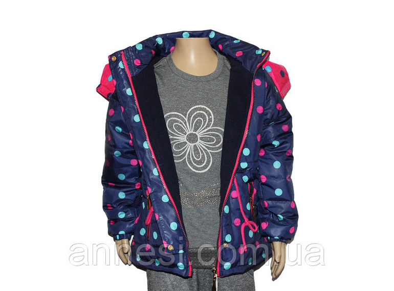 Куртка детская на весну для девочки P-122