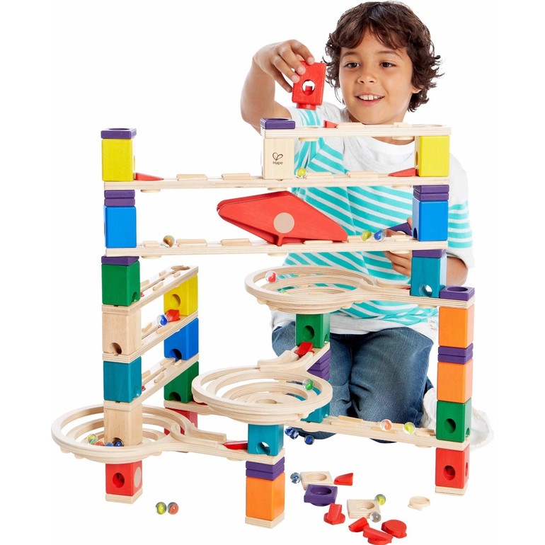 Чудеса случаются :) Знакомьтесь, конструктор Quadrilla от Hape!