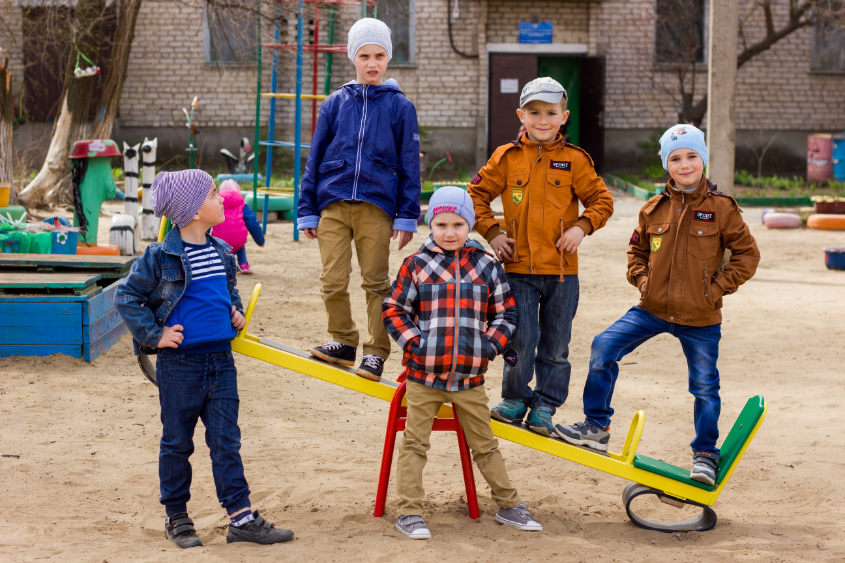 Съёмка в саду