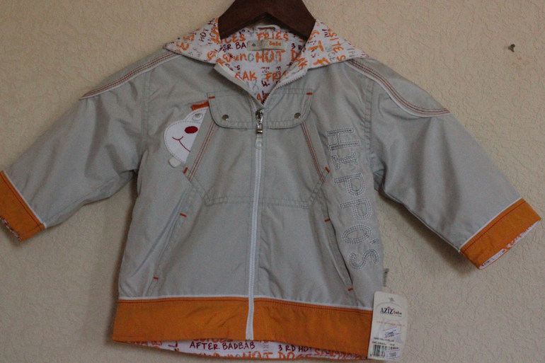 Продам Новая Куртка-Ветровка AZIZ BEBE Турция 1500 руб.
