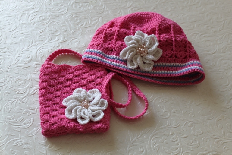 Шапочка+сумочка