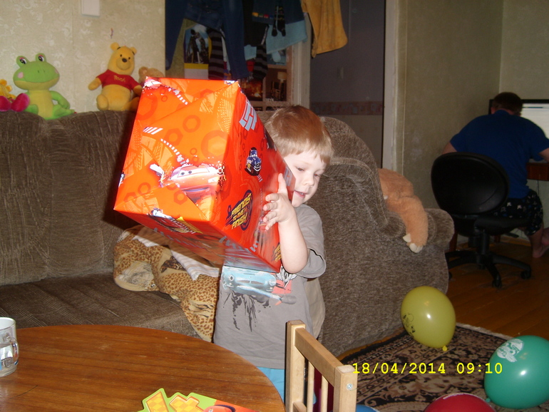 День рождения Геры! Утро!