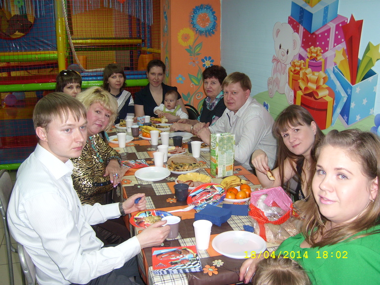 День рождения Геры! 4 года! Вечер!