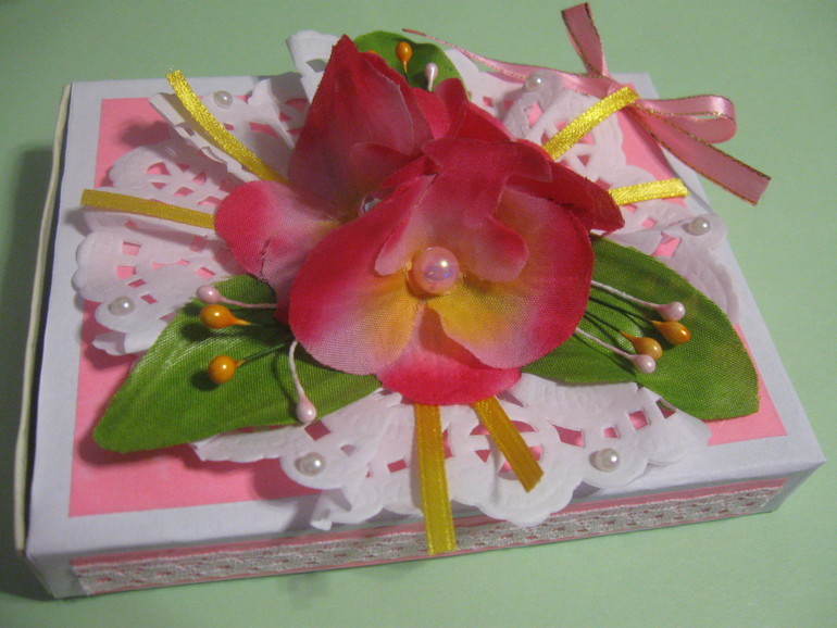 Свадебная коробка для денег