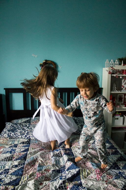 Зима у нас в доме.