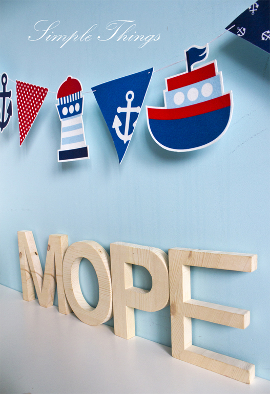 Деревянный ящик. Море. Wood Box Sea. Simple Things Shop