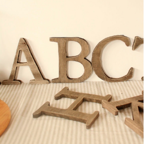 Деревянные буквы под заказ