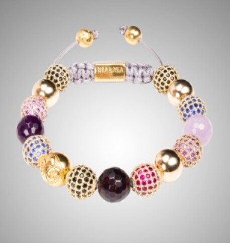 Ювелирная  Шамбала  (Shamballa Bracelets) из натуральных камней