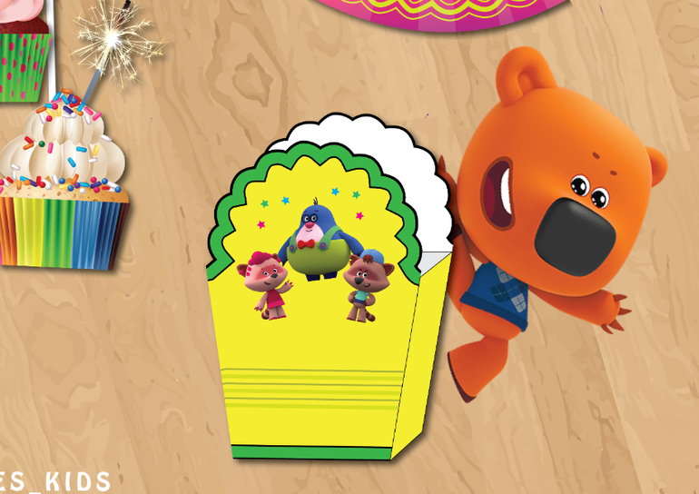 коробочка для вкусняшек декорация мимимишки