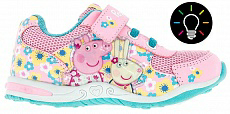 Кроссовки CROSSWAY "PEPPA PIG" 6743C розовый 23,25,28
Кроссовки CROSSWAY "PEPPA PIG" 6743C розовый
Материал верха: кожа синт./текстиль
Материал подошвы: ТПР
Материал подкладки: текстиль хлопок
Стелька: текстиль хлопок
Технологии:
Съемная стелька
Светодиод