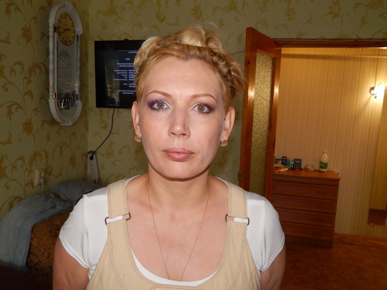 Пробные макияжи часть  3