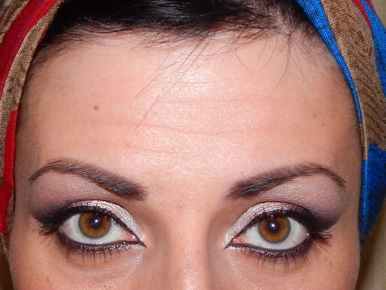 Арабский макияж с палеткой Sleek