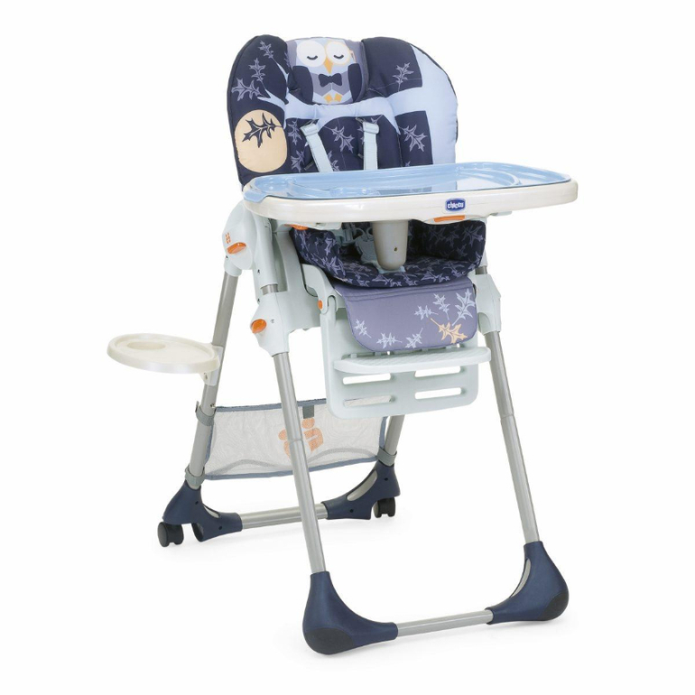 Стульчик для кормления Chicco Polly Mr Owl