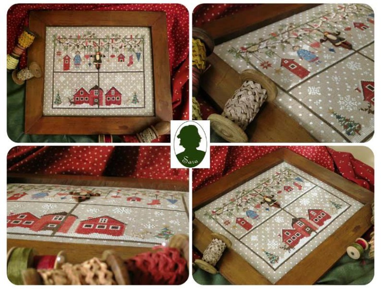 Ищу схему Sara Guermani "Christmas Window"