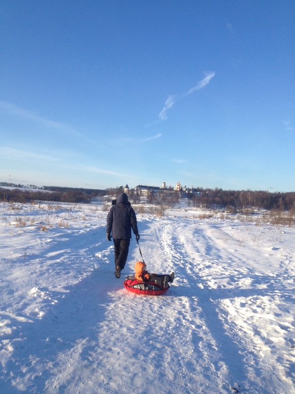 Первая поездка....