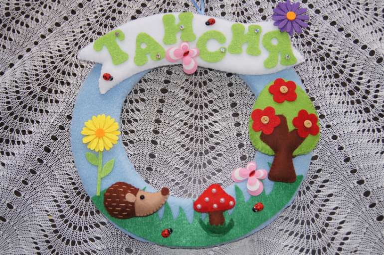 Именное панно