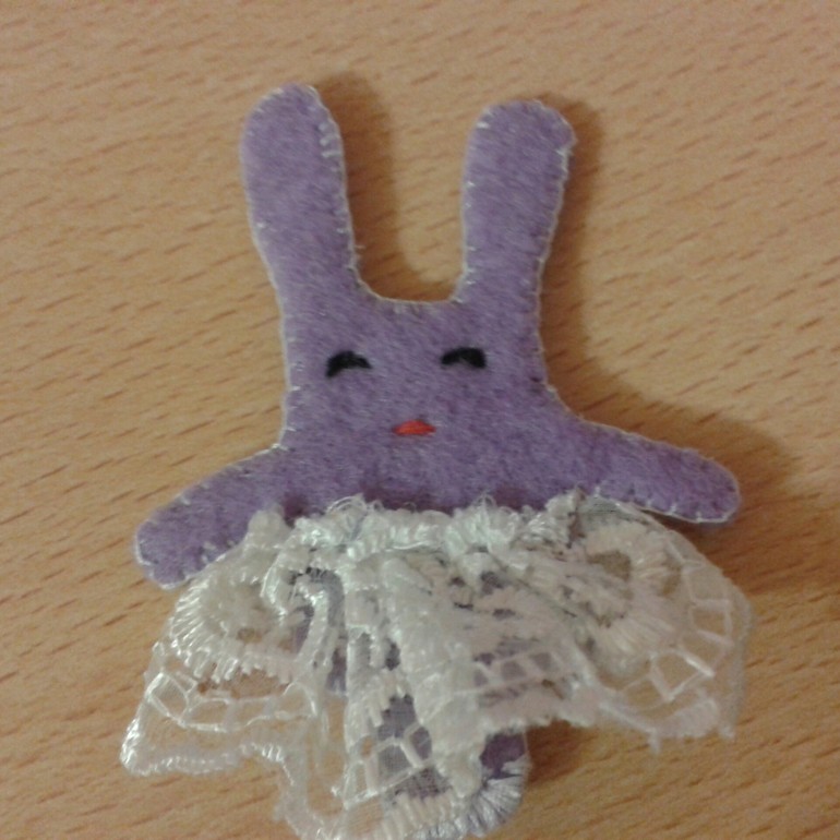 Решила тоже сделать зайчика