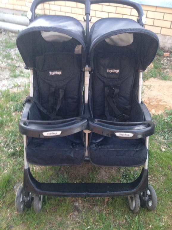 Коляска для двойни preg perego aria twin