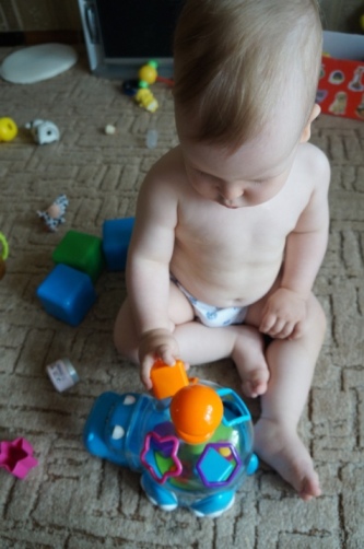 Наши занятия от года до 1,5