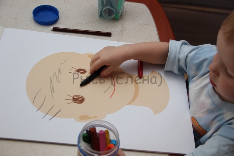 Наклейки, альбом Лица и штампы от Melissa&Doug;